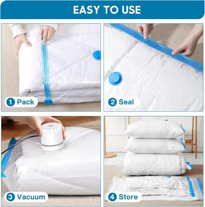 משאבת אוויר חשמלית לשקיות ואקום - פתרון מהיר לדחיסה ואחסון