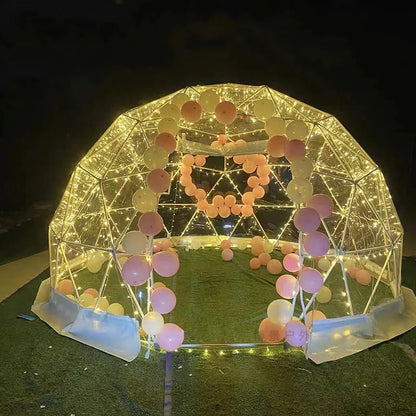 Garden Yard Glamping Dome Tent Inflatable Geodesic Dome Bubble Transparent Igloo Tent for Sale